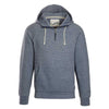 Landway Men's Navy Mendocino Mini Stripe Pullover Hoodie