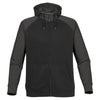 Stormtech Men's Black/Carbon Omega Two-Tone Zip Hoody