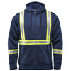 Stormtech Men's Navy Omega Reflective Zip Hoody