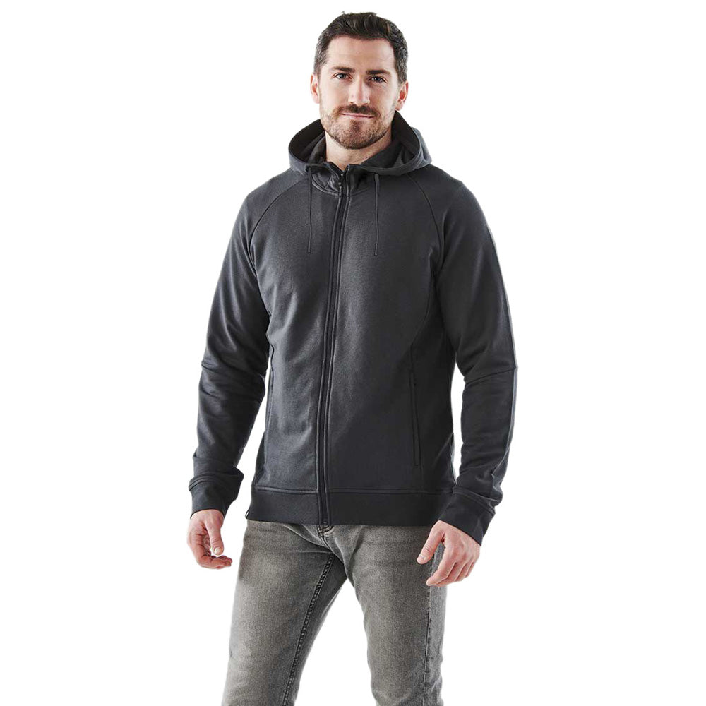 Stormtech Men's Black Dockyard Performance Full Zip Hoody