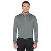 Callaway Men's Smoked Pearl Long Sleeve Core Performance Polo