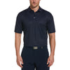 Callaway Men's Peacoat Navy SS Micro Chev Print Polo