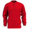 BAW Men's Red Long Sleeve Overshirt