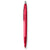 BIC Red Clear Clics Pen