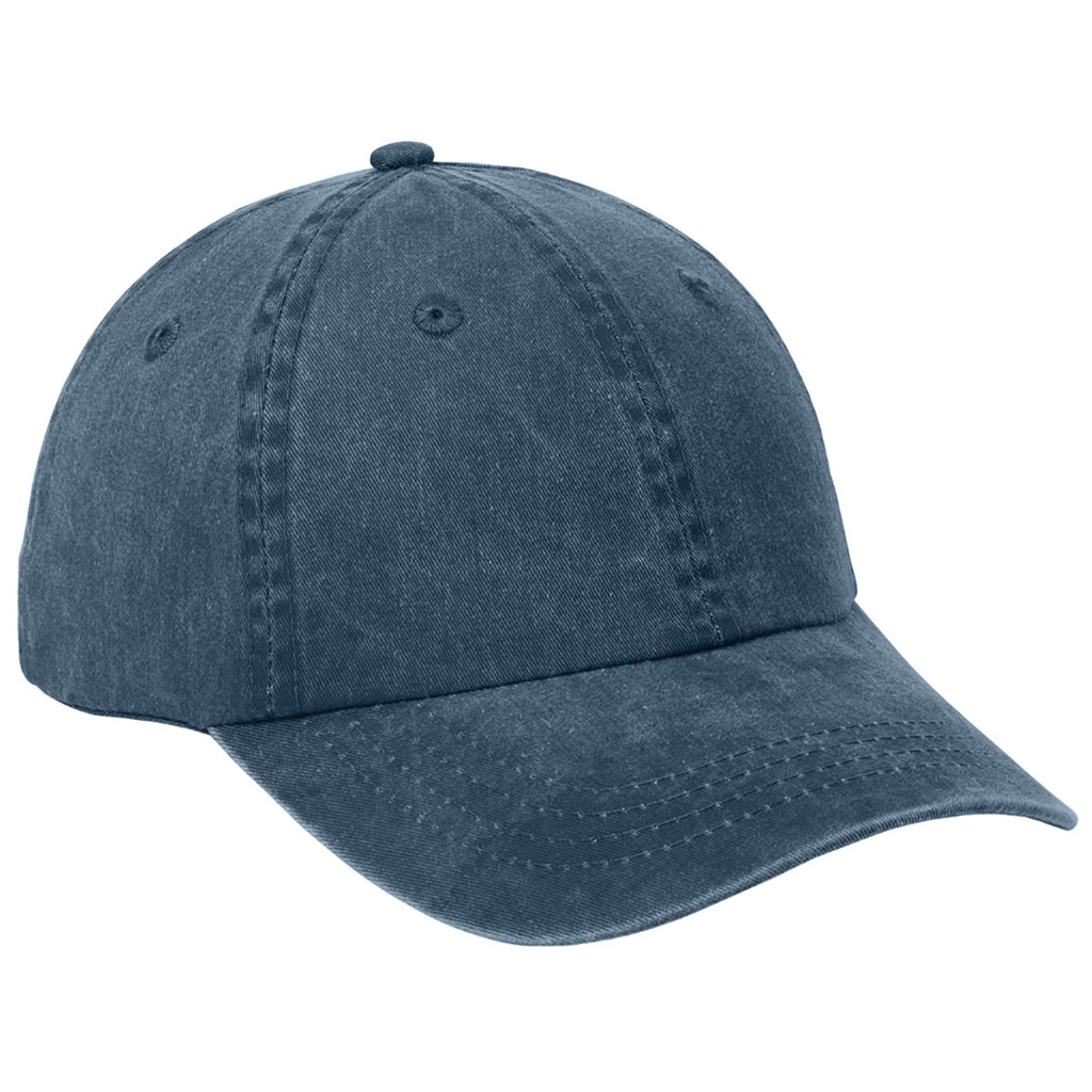 Port & Company Navy Pigment Dyed Cap