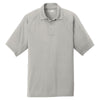 CornerStone Men's Light Grey Select Lightweight Snag-Proof Polo