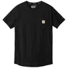 Carhartt Men's Black Force Short Sleeve Pocket T-Shirt