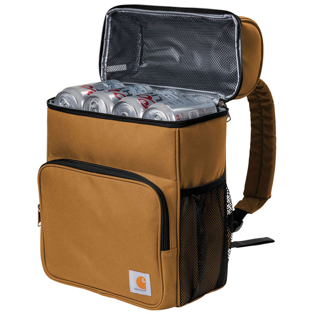 Carhartt Carhartt Brown Backpack 20-Can Cooler
