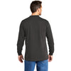 Carhartt Men's Carbon Heather Long Sleeve Henley T-Shirt