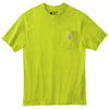 Carhartt Men's Brite Lime Workwear Pocket Short Sleeve T-Shirt