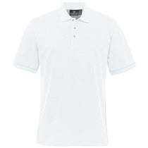 Stormtech Men's White Nantucket Stretch Pique Polo