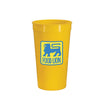 Perfect Line Yellow 32 oz Full Color Stadium Cup