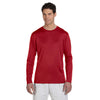 Champion Men's Double Dry Scarlet Red L/S Performance T-Shirt