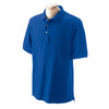 Devon & Jones Men's True Royal Pima Pique Short-Sleeve Polo