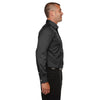 Devon & Jones Men's Black Crown Collection Solid Stretch Twill