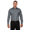 Devon & Jones Men's Graphite Crown Collection Solid Stretch Twill