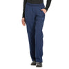 Dickies Women's Navy Dynamix Mid Rise Pull-on Pant