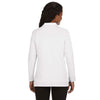 Devon & Jones Women's White Perfect Fit Ribbon Cardigan