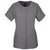 Devon & Jones Women's Graphite Perfect Fit Short-Sleeve Crepe Blouse