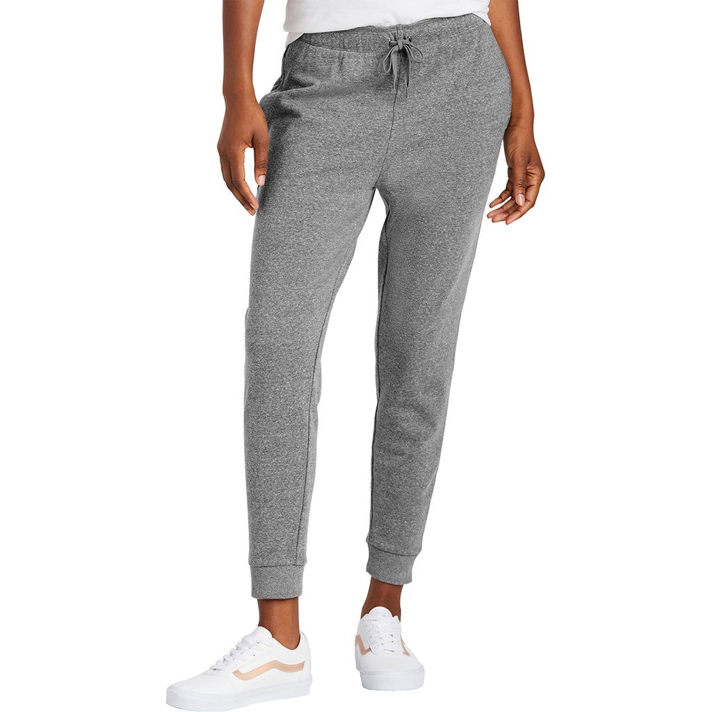 District Women's Grey Frost Perfect Tri Fleece Jogger