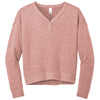 District Women's Blush Frost Perfect Tri Fleece V-Neck Sweatshirt