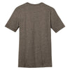 District Men's Chocolate Heather Tri-Blend V-Neck Tee