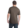 District Men's Chocolate Heather Tri-Blend V-Neck Tee