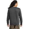 District Men's Graphite Wash Fleece Crew