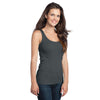 District Women's Charcoal 1x1 Rib Tank