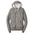 District Men's Grey Frost Perfect Tri French Terry Full-Zip Hoodie