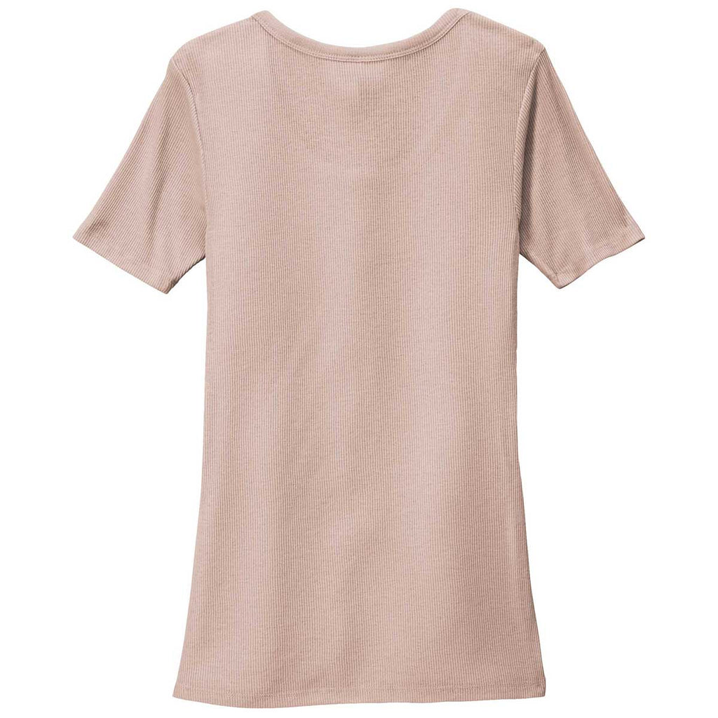 District Women's Smokey Iris V.I.T. Rib Scoop Neck Tee