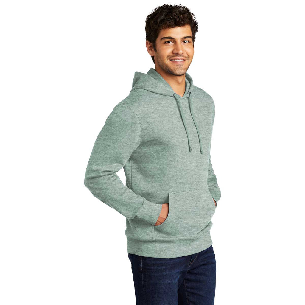 District Men's Heathered Dusty Sage V.I.T. Fleece Hoodie