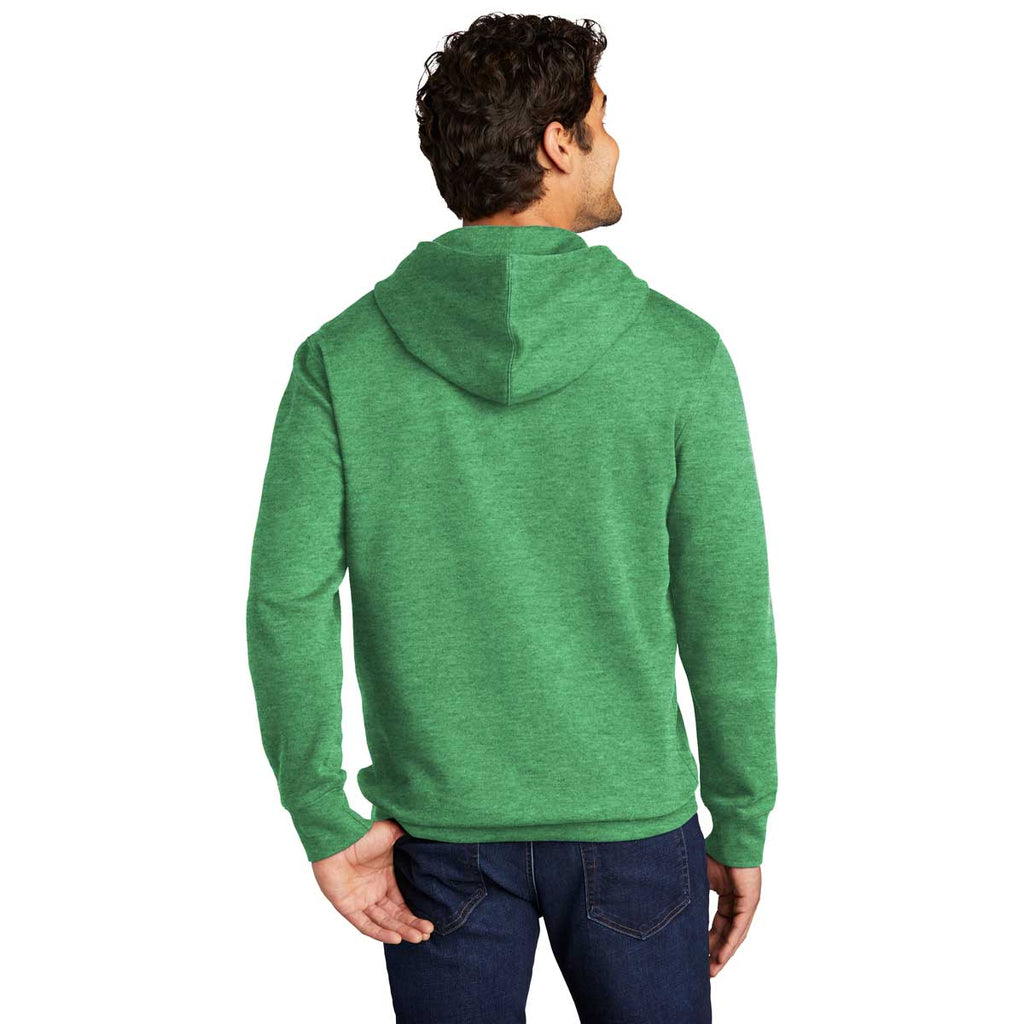 District Men's Heathered Kelly Green V.I.T. Fleece Hoodie