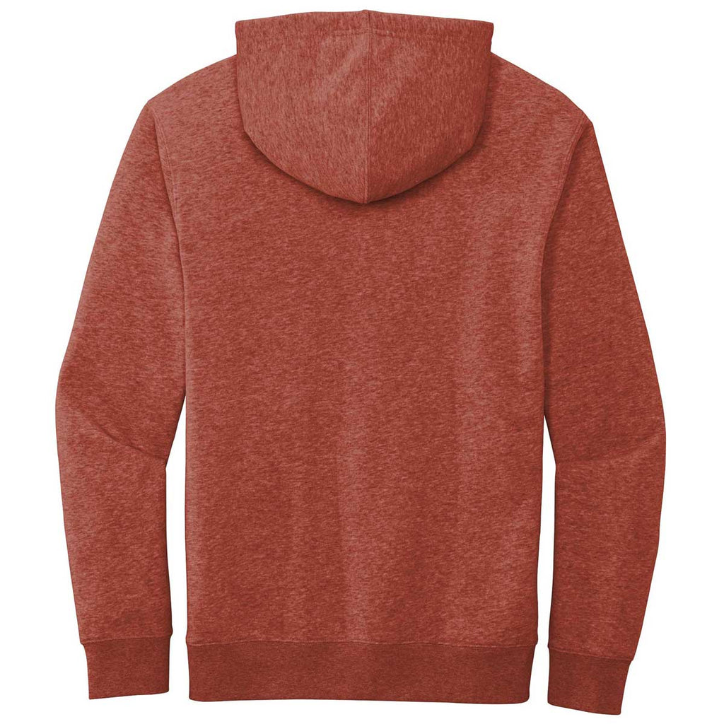 District Men's Heathered Russet V.I.T. Fleece Hoodie