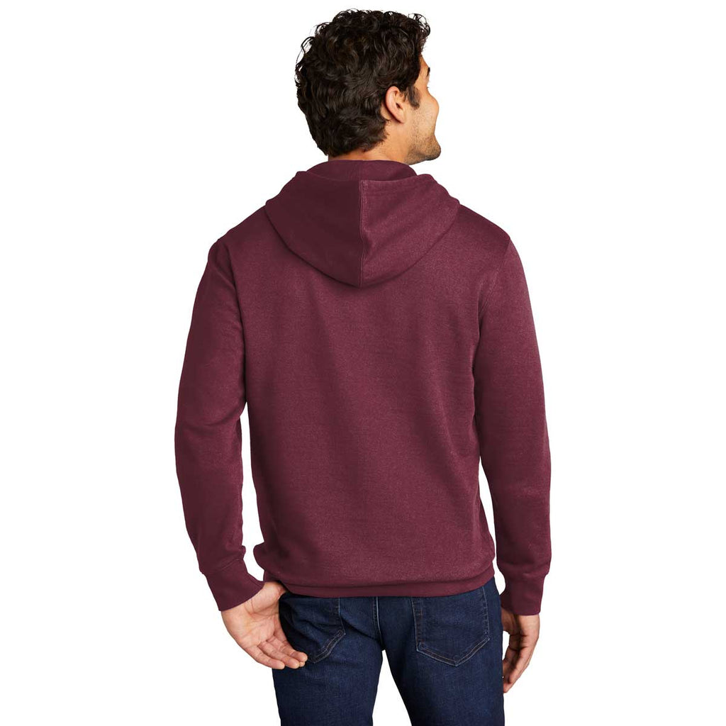 District Men's Plum V.I.T. Fleece Hoodie