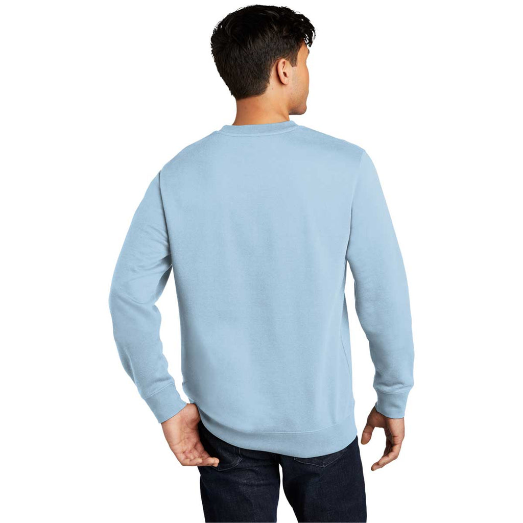 District Men's Ice Blue V.I.T. Fleece Crew