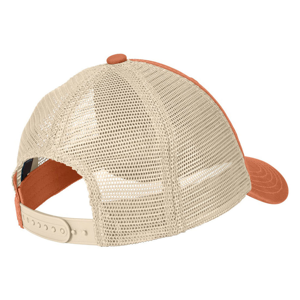 District Burnt Orange/Stone Super Soft Mesh Back Cap