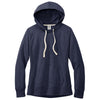 District Women's Heathered Navy Re-Fleece Hoodie