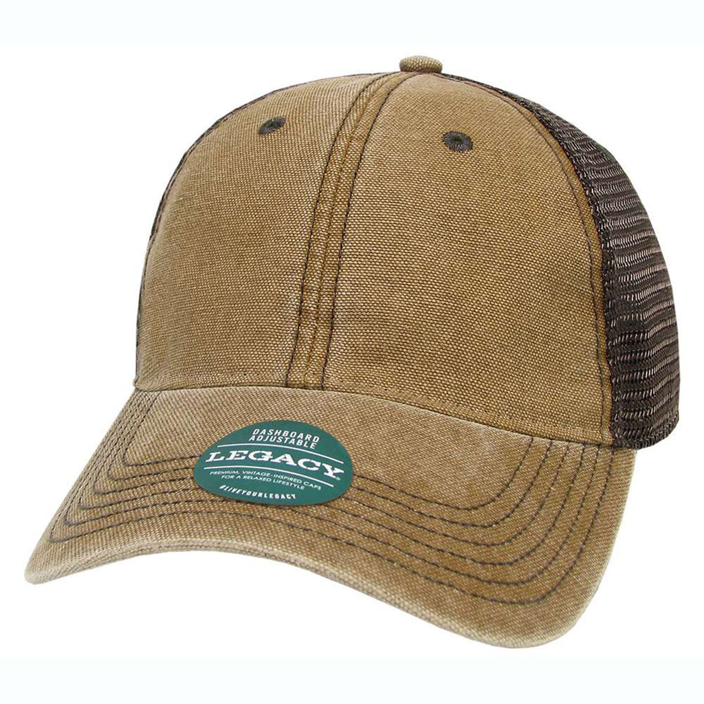 Legacy Camel/Brown Dashboard Trucker Cap