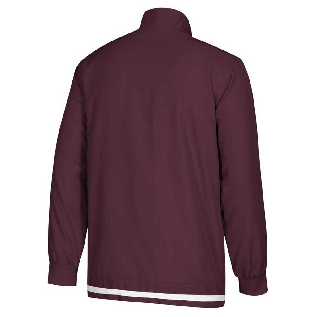 adidas Men's Maroon/White Team 19 Woven Jacket