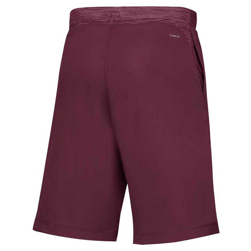 adidas Men's Maroon/White Game Mode Shorts