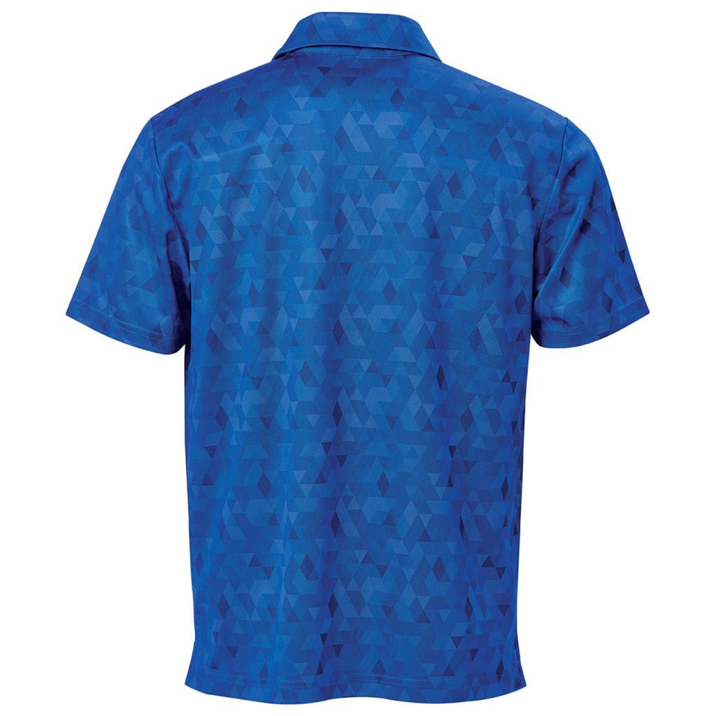 Stormtech Men's Classic Blue Galapagos Short Sleeve Polo