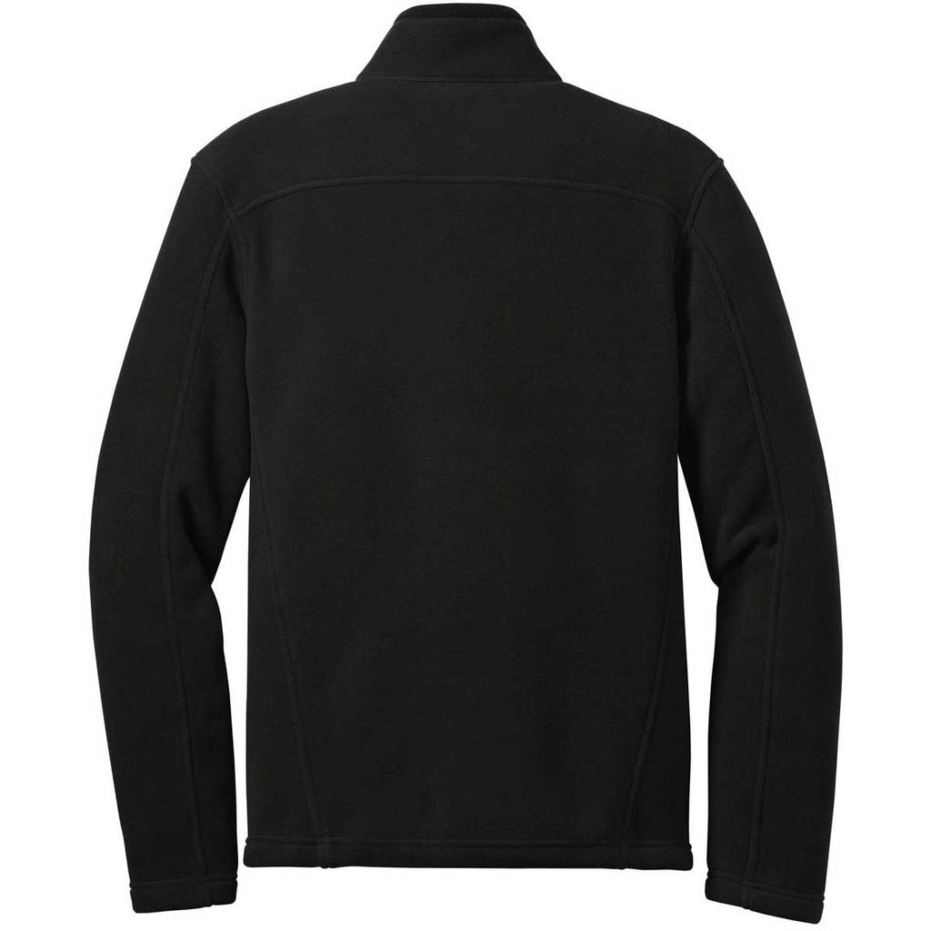 Eddie Bauer Men's Black Full-Zip Fleece Jacket