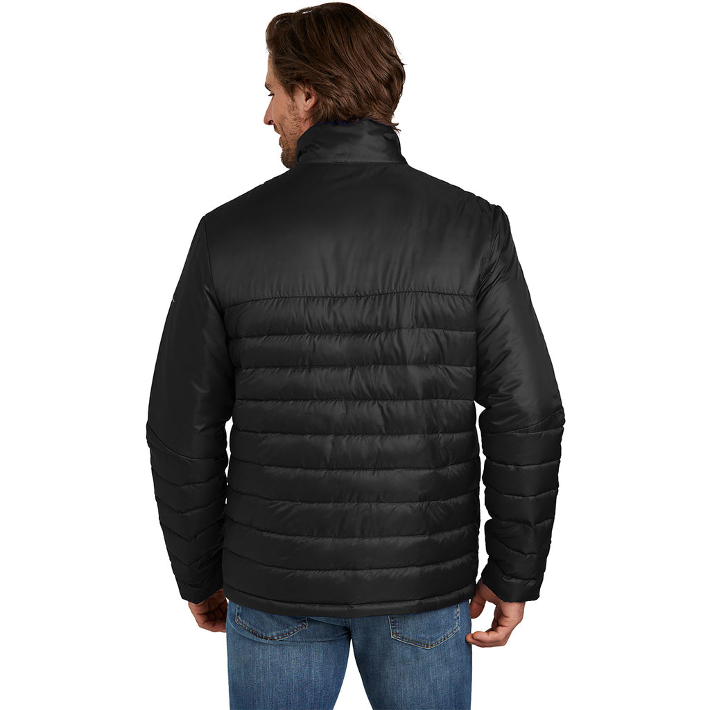 Eddie Bauer Men's Deep Black Quilted Jacket