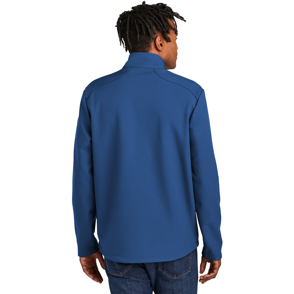 Eddie Bauer Men's Cobalt Blue Stretch Soft Shell Jacket