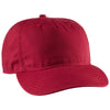 Econscious Red Twill 5-Panel Unstructured Hat