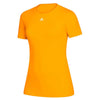 adidas Women's Collegiate Gold Creator Short Sleeve Tee