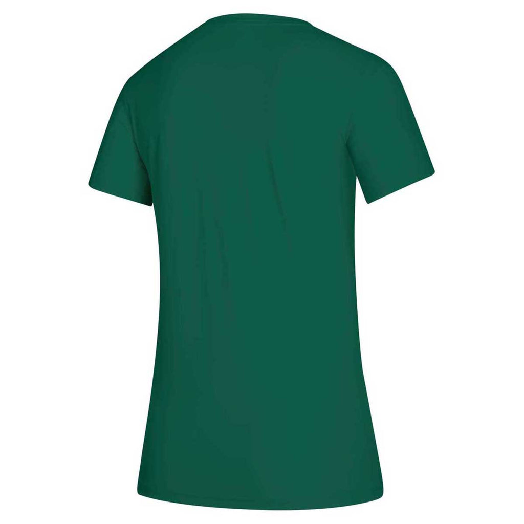 adidas Women's Dark Green Creator Short Sleeve Tee