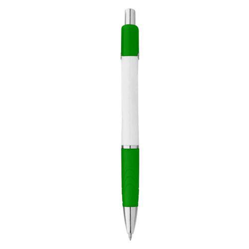 BIC Green Emblem Pen with Blue Ink