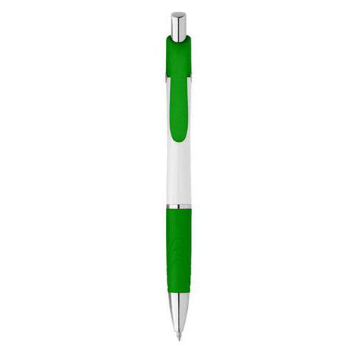 BIC Green Emblem Pen with Blue Ink